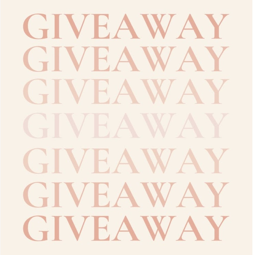 Giveaway🎉